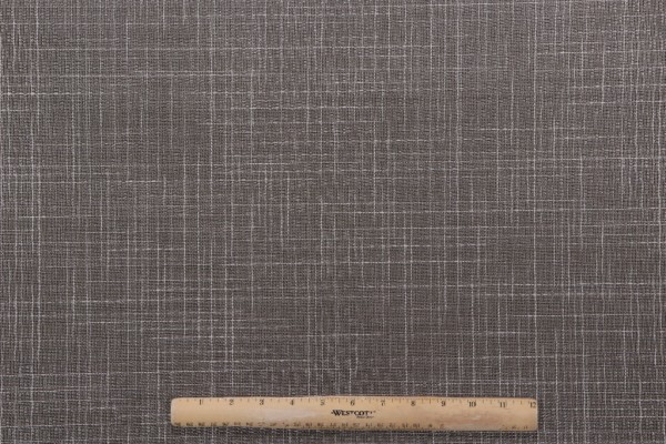 Woven Vinyl Mesh Sling Chair Outdoor Fabric in Pewter/White