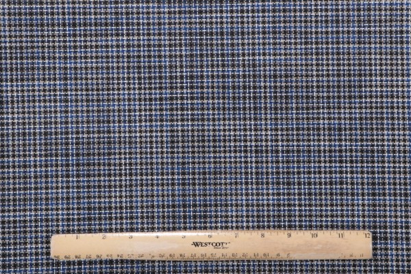 Woven Vinyl Mesh Sling Chair Outdoor Fabric in Lapis/Multi