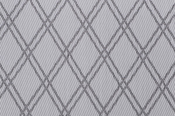 Woven Vinyl Mesh Sling Chair Outdoor Fabric in Pewter/White