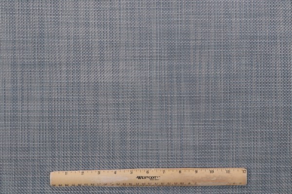 Woven Vinyl Mesh Sling Chair Outdoor Fabric in Denim