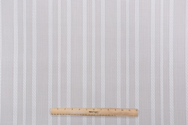 Woven Vinyl Mesh Sling Chair Outdoor Fabric in Alabaster Stripe