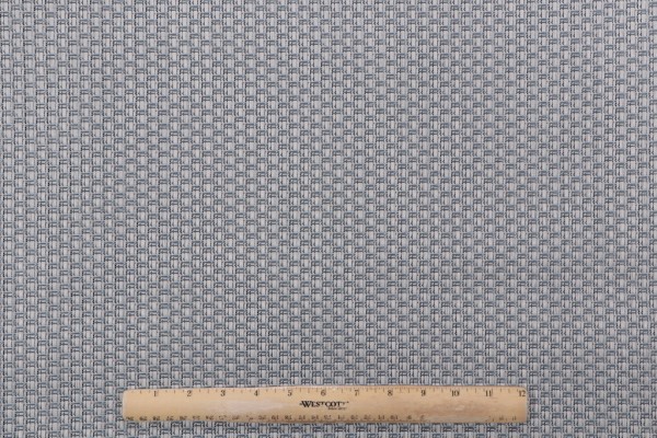 Click for 7.7 Yards Woven Vinyl Mesh Sling Chair Outdoor Fabric in Blue/Bone Woven Vinyl Mesh Sling Chair Outdoor Fabric in Blue/Bone