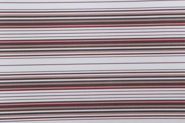 Phifertex Woven Vinyl Mesh Sling Chair Outdoor Fabric in Red/Brown Stripe