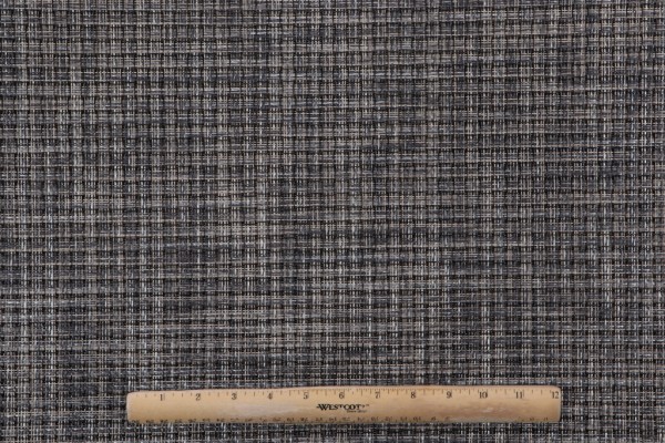 Phifertex Woven Vinyl Mesh Sling Chair Outdoor Fabric in Caviar