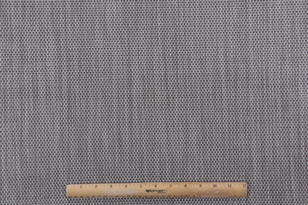 Phifertex Woven Vinyl Mesh Sling Chair Outdoor Fabric in Black/White