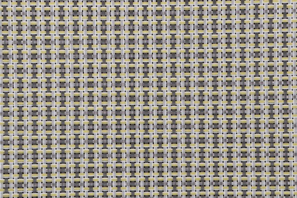 Phifertex Woven Vinyl Mesh Sling Chair Outdoor Fabric in Yellow/Grey