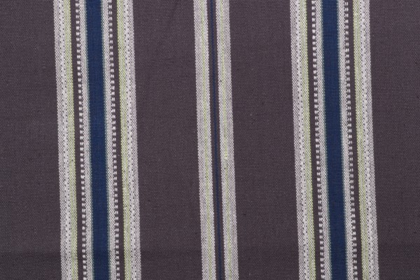 Castillo Woven Cotton Stripe Decorator Fabric in Bali
