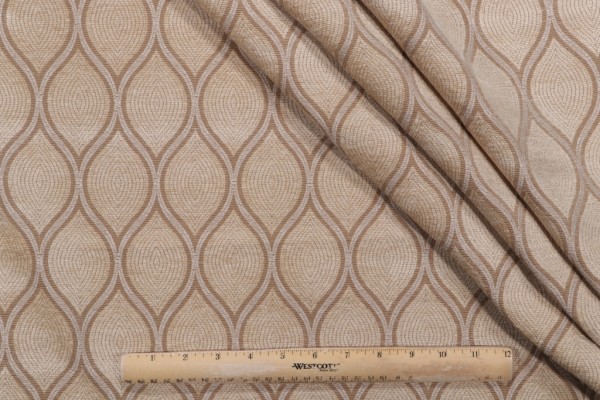 5/8 Yard Malta Chenille Upholstery Fabric in Mica