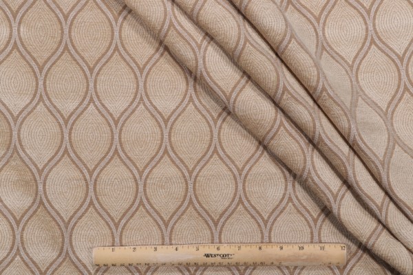 Malta Chenille Upholstery Fabric in Mica