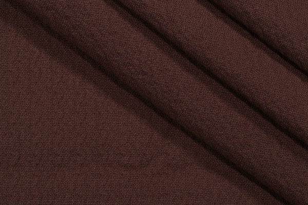 Eli Textured Woven Upholstery Fabric in Cocoa