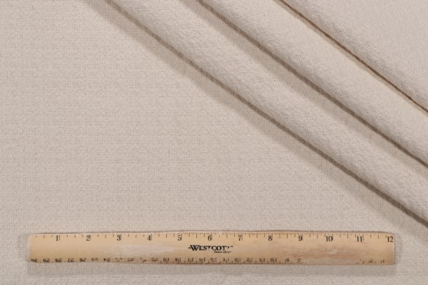 Eli Textured Woven Upholstery Fabric in Birch