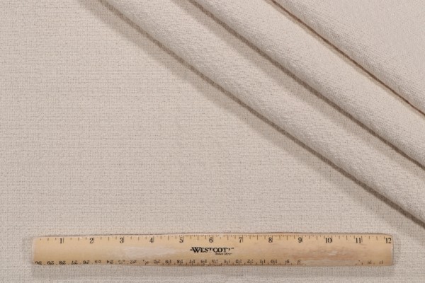 Eli Textured Woven Upholstery Fabric in Birch