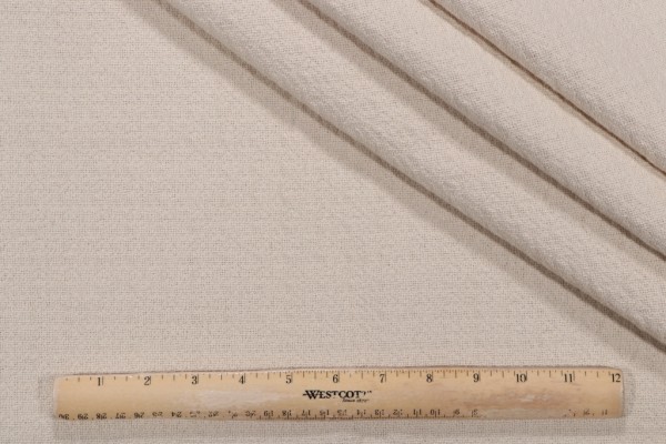Eli Textured Woven Upholstery Fabric in Birch