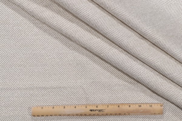 Woven Upholstery Fabric in Oatmeal