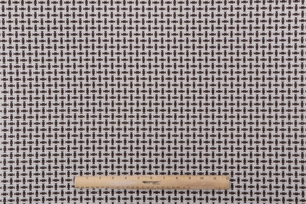 Phifertex Woven Vinyl Mesh Sling Chair Outdoor Fabric in Brown/Tan