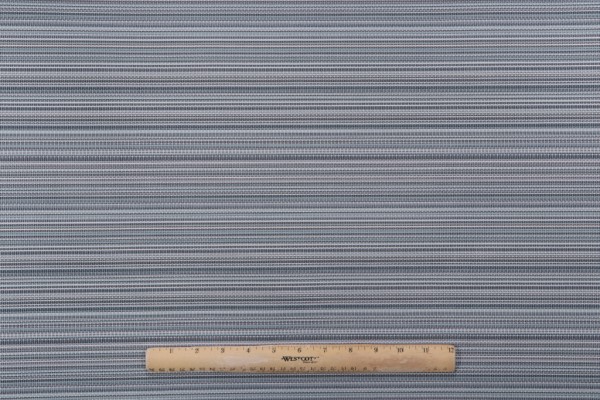 Phifertex Woven Vinyl Mesh Sling Chair Outdoor Fabric in Blue Stripe
