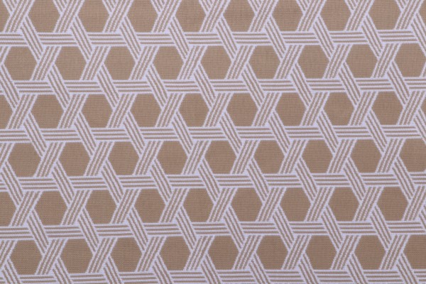 Sample of Terrasol Lillian August Bianca Solution Dyed Acrylic Outdoor Fabric in Sand 