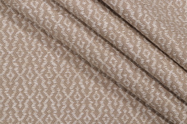 Thibaut W74351 Sumatra Upholstery Fabric in Linen on Ivory W74351