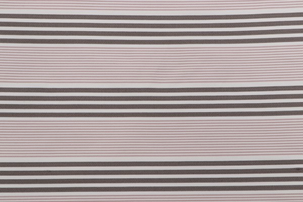 Phifer Stripe Woven Olefin Outdoor Fabric in Cafe