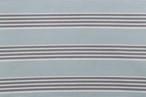 Phifer Stripe Woven Olefin Outdoor Fabric in Slate Blue