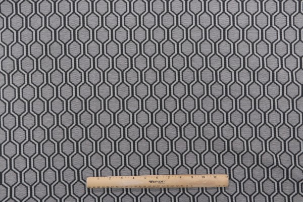 Phifer Chainlink Woven Olefin Outdoor Fabric in Pewter