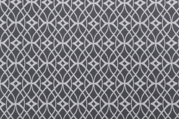Phifer Scrollwork Woven Olefin Outdoor Fabric in Granite