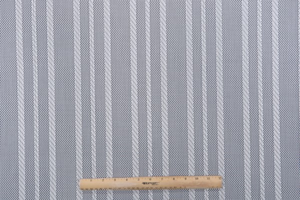 Phifertex Jacquard Woven Vinyl Mesh Sling Chair Outdoor Fabric in Granite