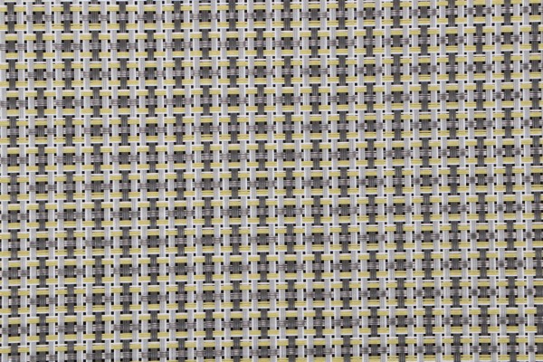 Phifertex Woven Vinyl Mesh Sling Chair Outdoor Fabric in Lemon/Blazer