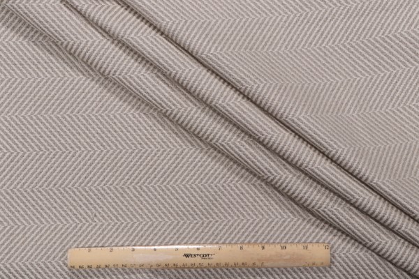 Thibaut Wellesley Herringbone Upholstery Fabric in Linen W72964