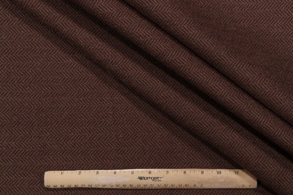 Thibaut Ellis Herringbone Upholstery Fabric in Java W72960