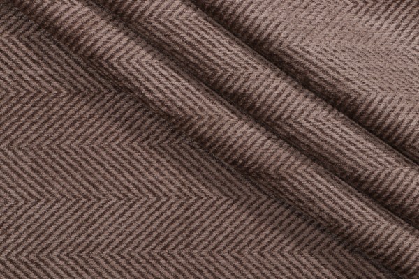 Thibaut Hillside Herringbone Chenille Upholstery Fabric in Hazelnut W72921