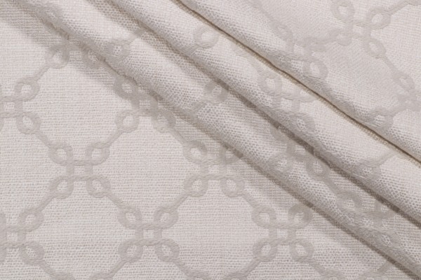 Thibaut Bowen Upholstery Fabric in Almond on Linen W74343