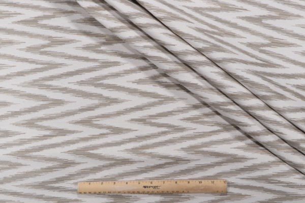 Click for 1.5 Yards Thibaut Pele Ikat Upholstery Fabric in Light Neutral W735304 Thibaut Pele Ikat Upholstery Fabric in Light Neutral W735304