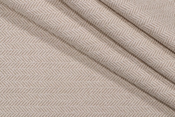 Thibaut Herringbone Upholstery Fabric in Cream