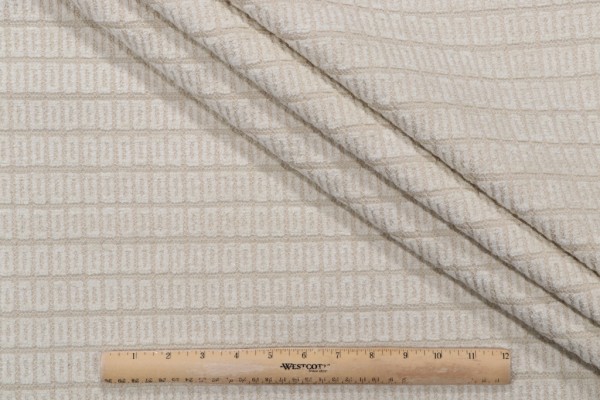 Thibaut Windows Chenille Upholstery Fabric in Ivory W74364
