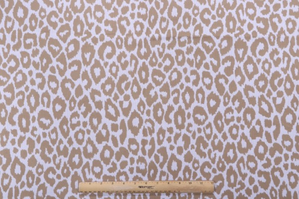 Sample of Lillian August Terrasol Lina Solution Dyed Acrylic Outdoor Fabric in Sand 