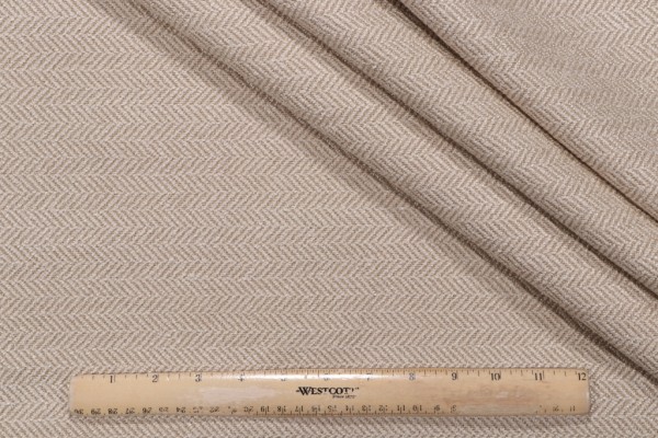 Thibaut Ellis Herringbone W72942 Upholstery Fabric in Almond