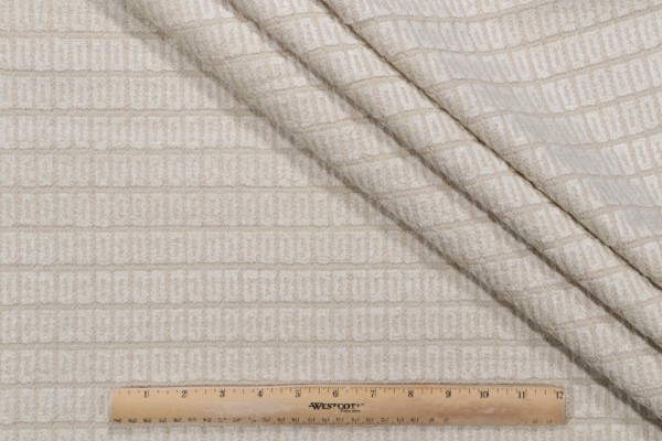 Thibaut Windows Chenille Upholstery Fabric in Ivory W74364
