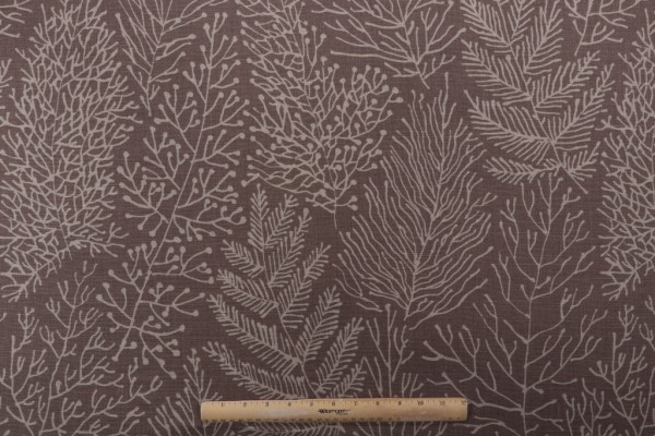  Thibaut Anna French Stackhouse Printed Cotton Drapery Fabric in Bark AF1370
