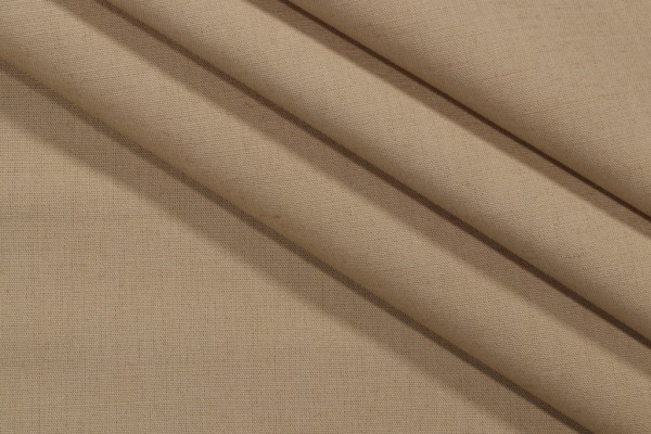 Dyed Wheat Linen Blend Decorator Fabric in Beige AF10191
