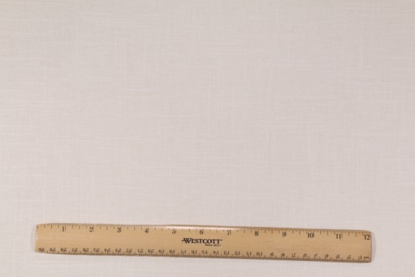 Covington Jefferson Linen Drapery Fabric in 198 White