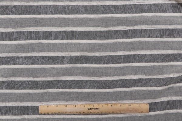 Idella Sheer Drapery Fabric in Farina 116 wide