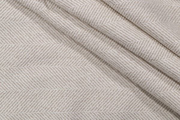 Gilda Woven Upholstery Fabric in Bone