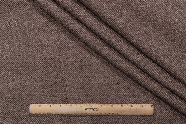 Jumper Woven Upholstery Fabric in Pecan