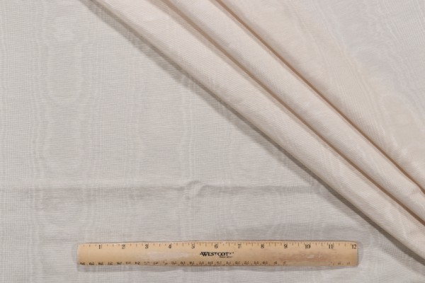 Castle Moire Decorator Fabric in Dune