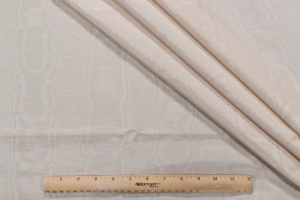 Castle Moire Decorator Fabric in Dune