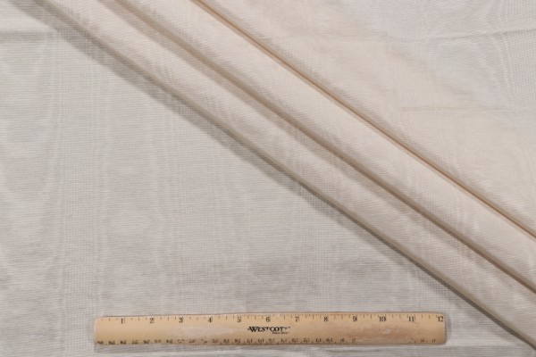 Castle Moire Decorator Fabric in Dune