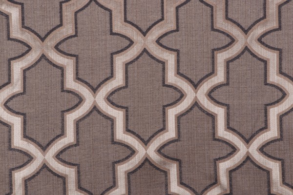 Click for 7 Yards Fretwork Upholstery Fabric in Cashew Fretwork Upholstery Fabric in Cashew