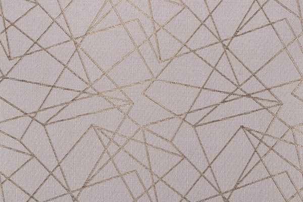 Angles Upholstery Fabric in Gold/Beige