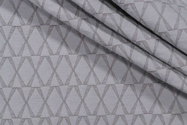 Chenille Upholstery Fabric in Blue Mist